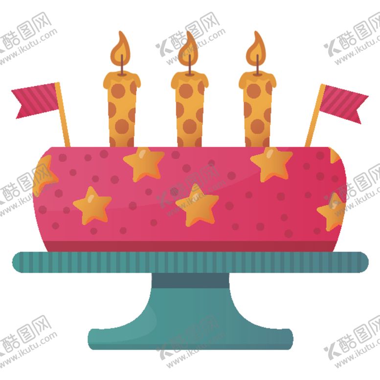 编号：74157205101614314605【酷图网】源文件下载-生日蛋糕
