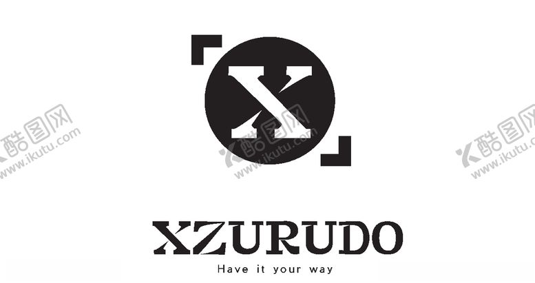 编号：59136206300549047567【酷图网】源文件下载-X字母logo标志元素