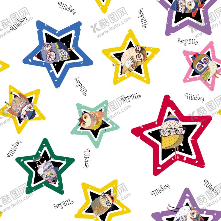 编号：79103709140318452541【酷图网】源文件下载-链条豹纹设计大牌图案