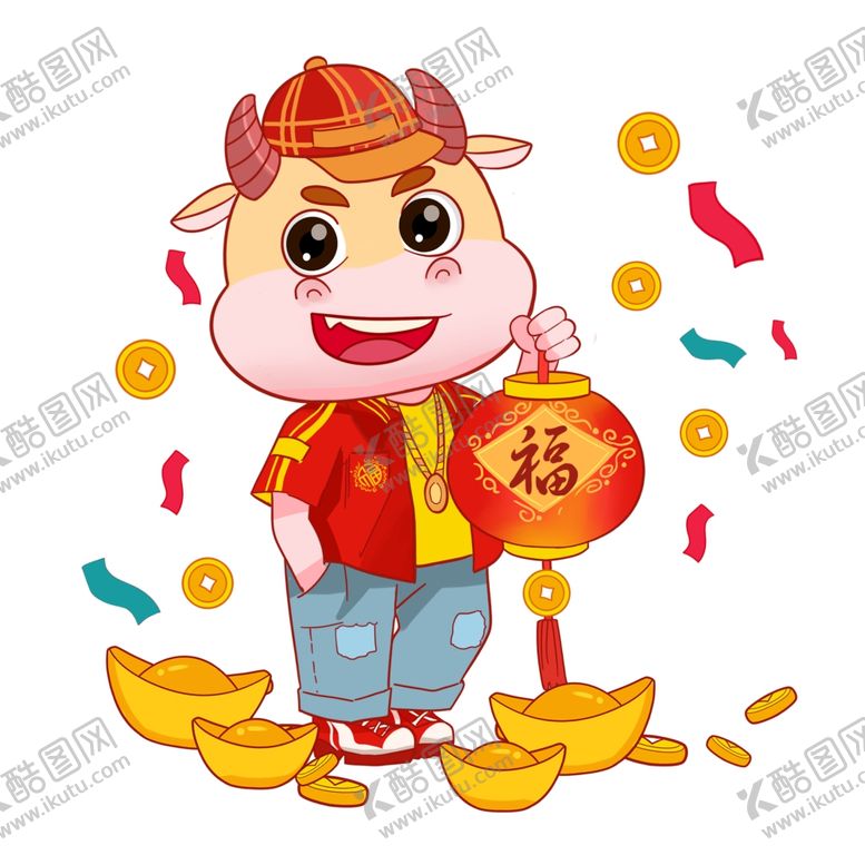 编号：42536904271517114193【酷图网】源文件下载-卡通牛形象