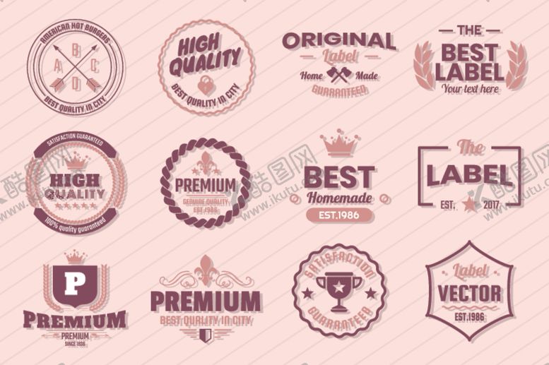 编号：56656010311727268318【酷图网】源文件下载-复古徽标