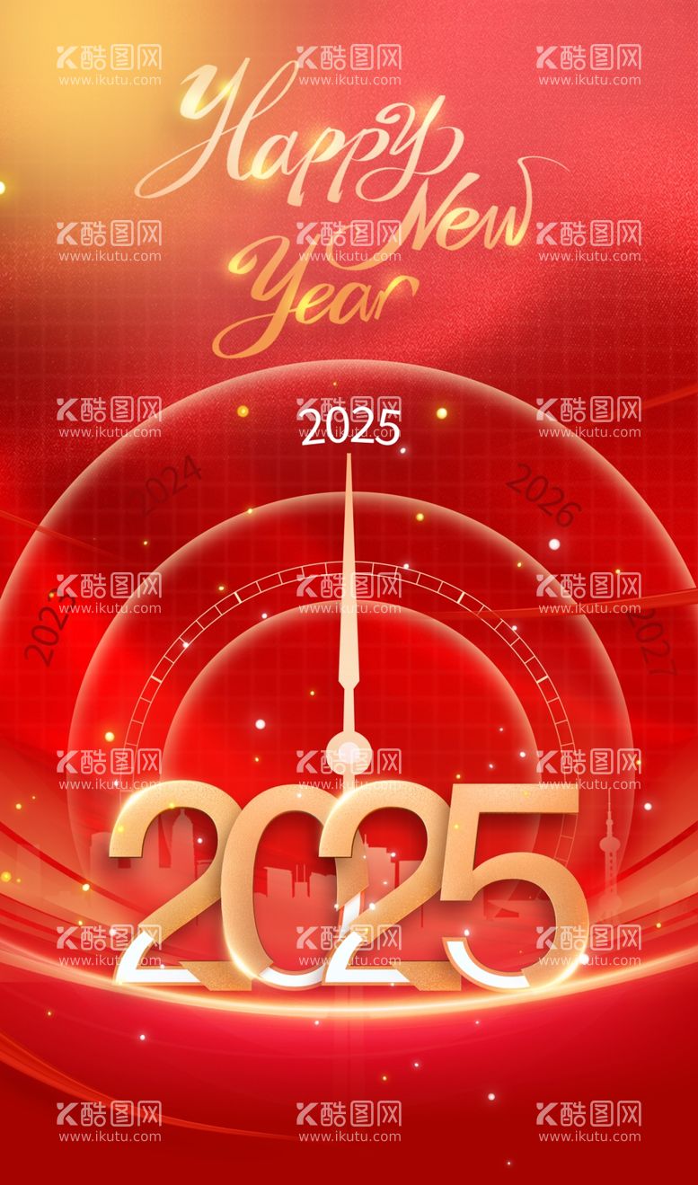 编号：76654702281527324662【酷图网】源文件下载-新年蛇年海报