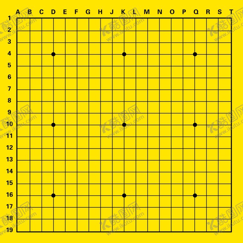 编号：10462512161525037045【酷图网】源文件下载-围棋棋盘