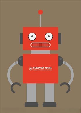 卡通机器人