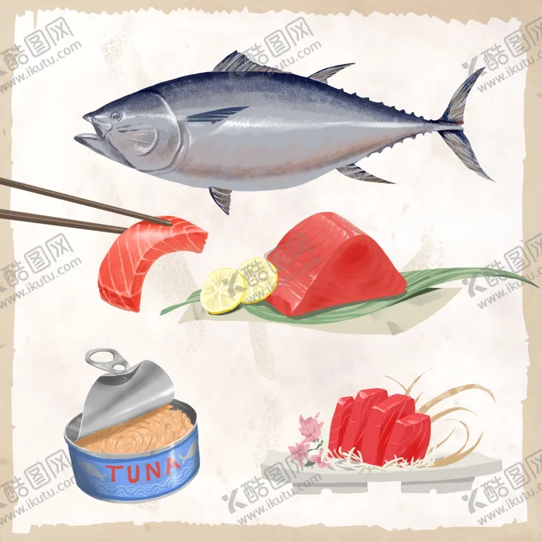 编号：26282312081022052709【酷图网】源文件下载-手绘食物