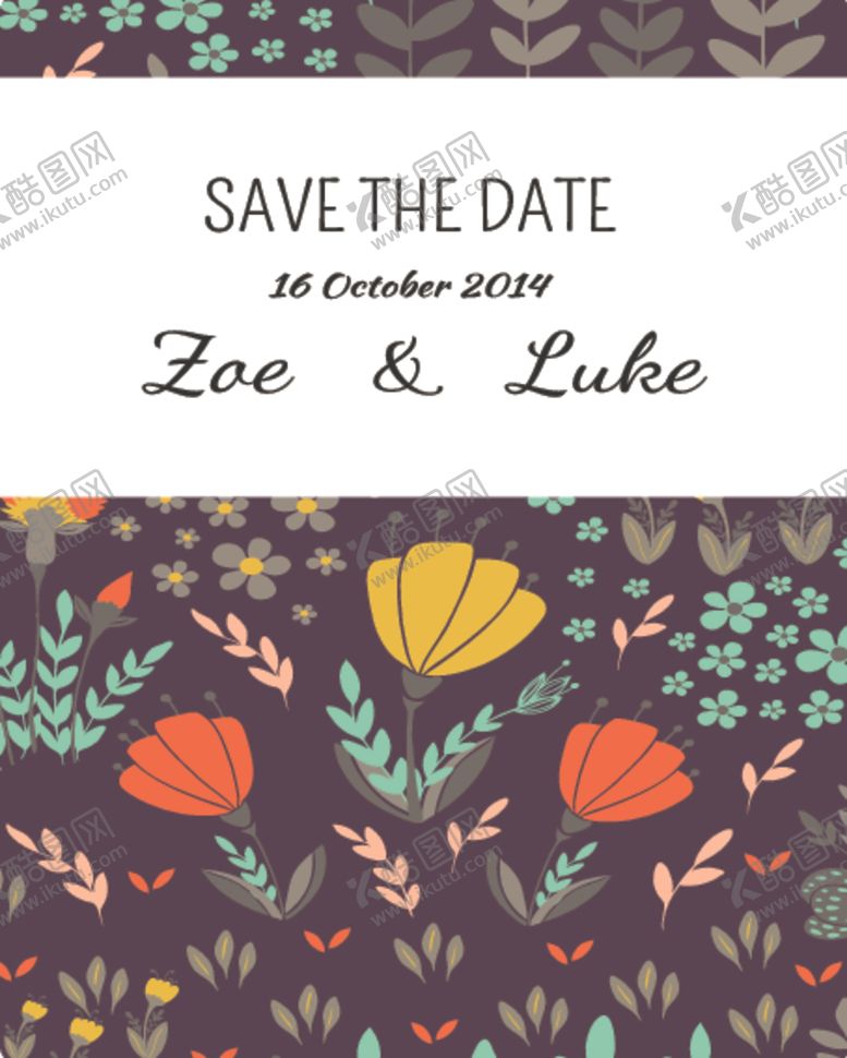 编号：78252210101405066629【酷图网】源文件下载-北欧创意森系花纹图案