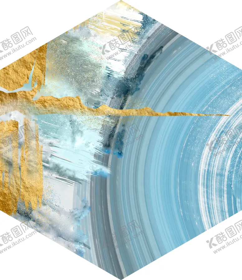 编号：30155501250636036119【酷图网】源文件下载-金箔抽象