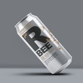 易拉罐啤酒贴图效果图样机