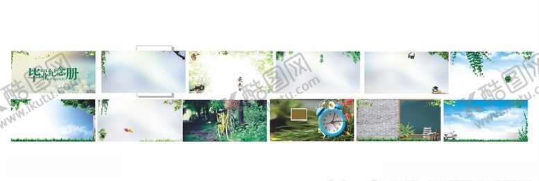 编号：80769705151452535031【酷图网】源文件下载-毕业纪念册模板画册