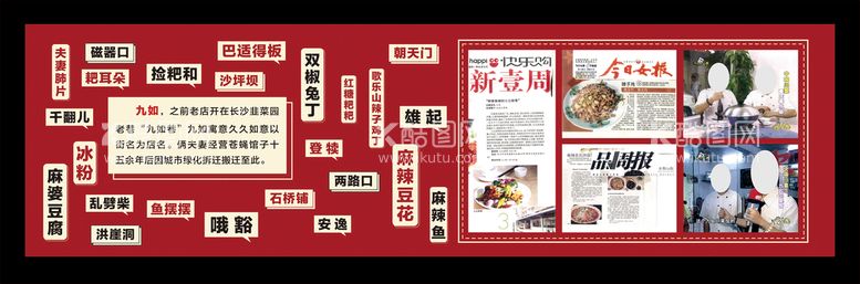 编号：84146211120303107489【酷图网】源文件下载-餐厅灯箱展板