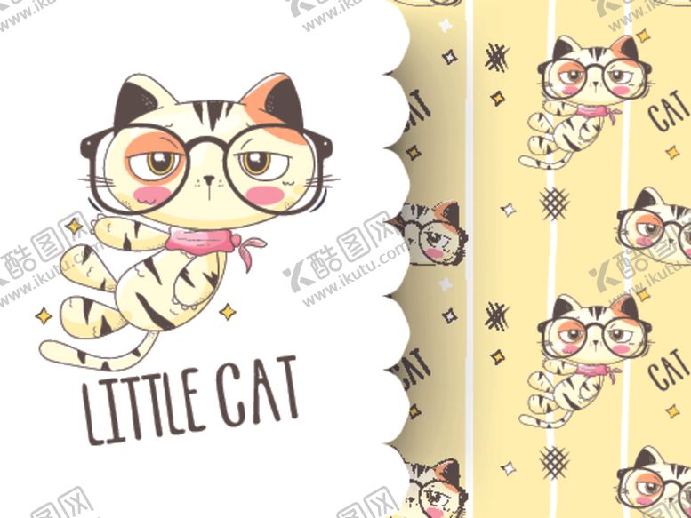 编号：41669110011507541297【酷图网】源文件下载-卡通动物图案