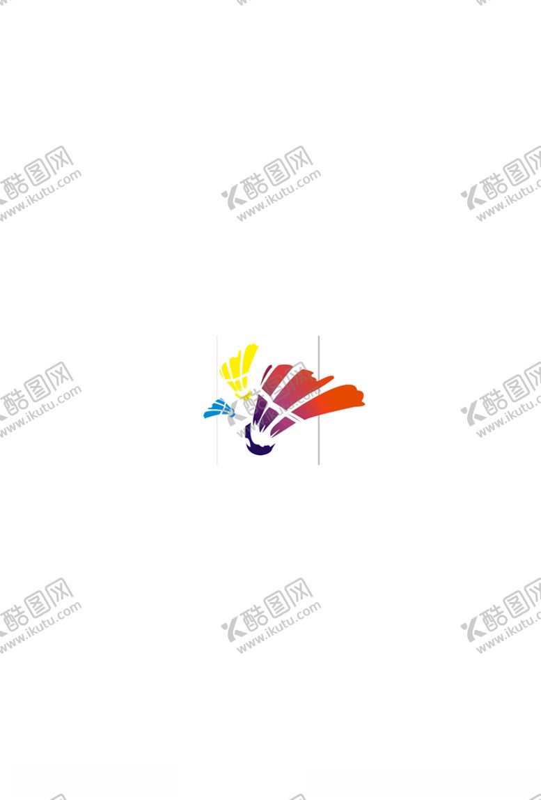 编号：22135005120257411881【酷图网】源文件下载-彩色羽毛球