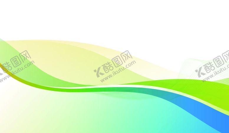 编号：84194811260213488956【酷图网】源文件下载-绿色动感曲线背景