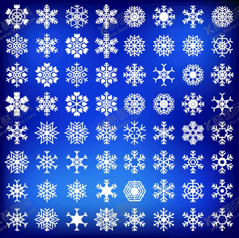编号：77760805250245053385【酷图网】源文件下载-雪花图案