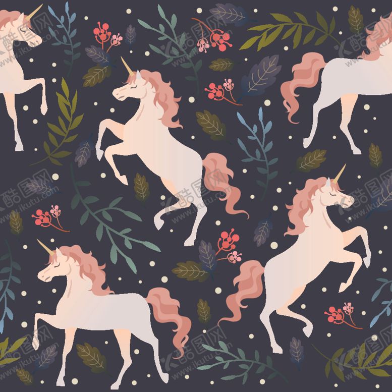 编号：52305209150456584933【酷图网】源文件下载-卡通马