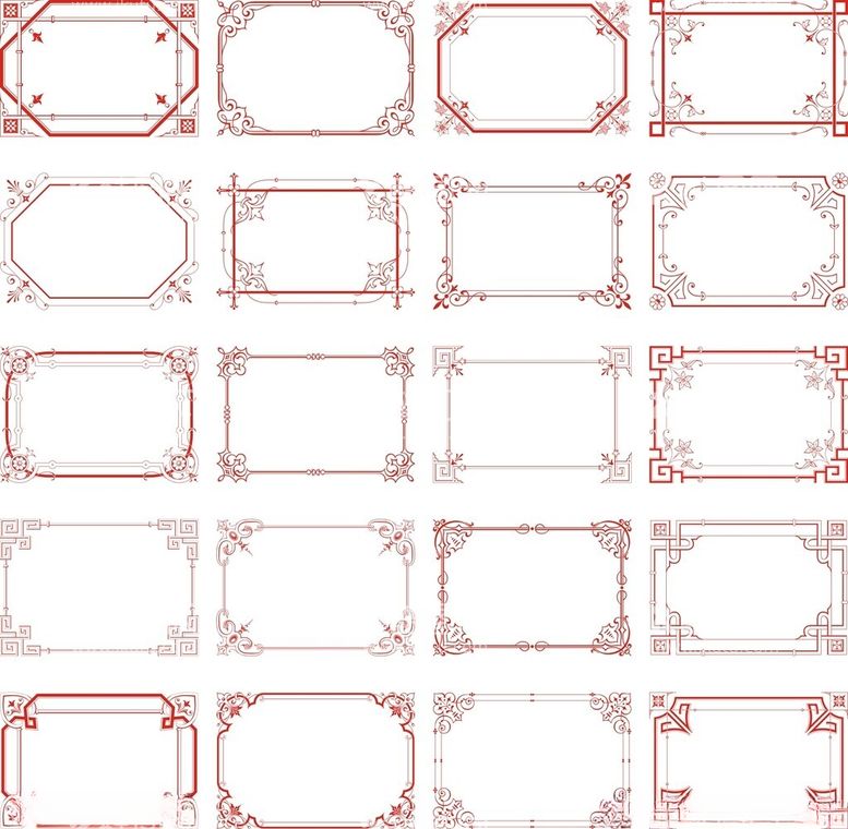 编号：42345012211712449201【酷图网】源文件下载-边框