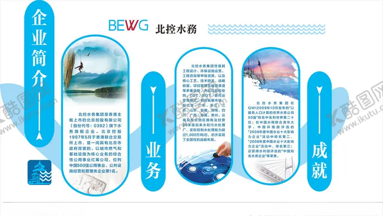 编号：27559206270828315293【酷图网】源文件下载-水务企业文化墙