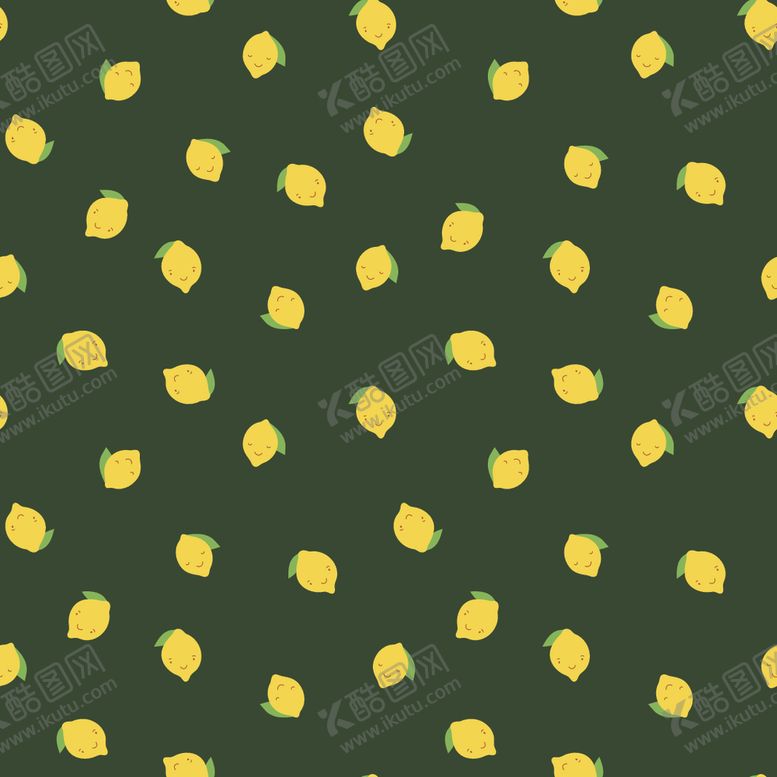 编号：90919709281015358963【酷图网】源文件下载-柠檬小碎花