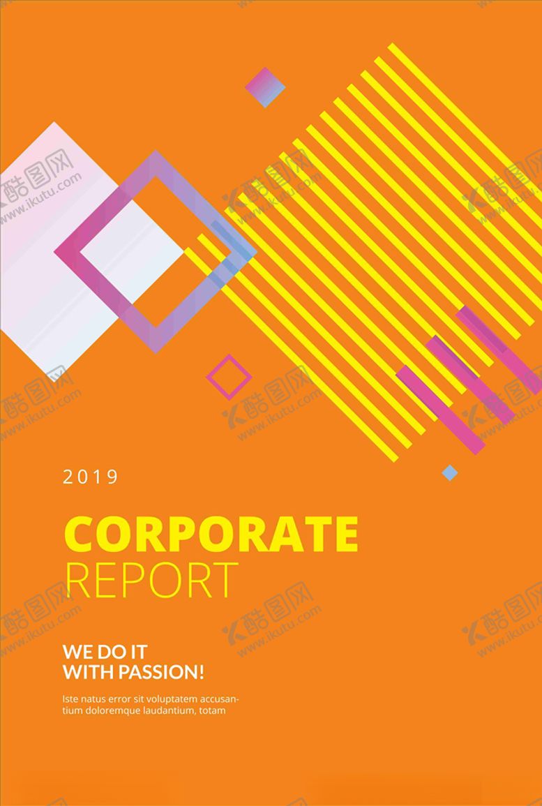 编号：93726609221240301667【酷图网】源文件下载-橙色简约背景