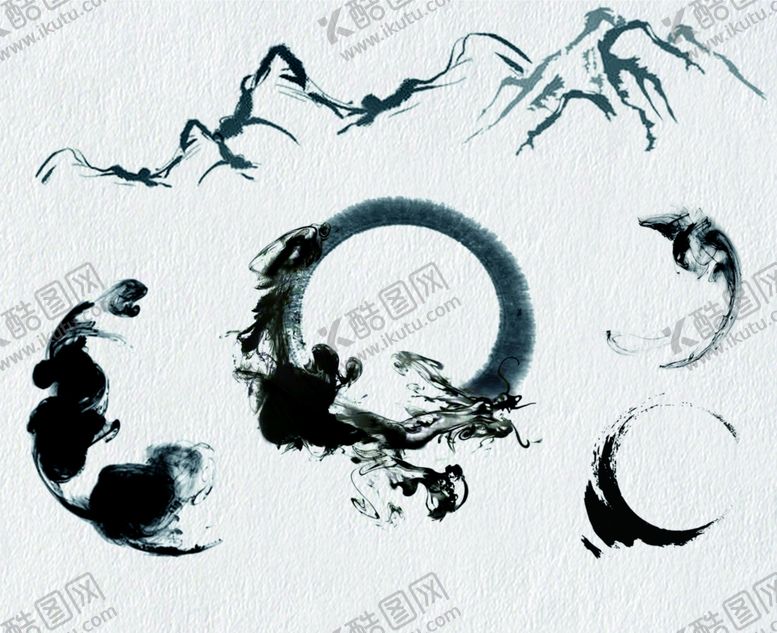 编号：21662503270330079488【酷图网】源文件下载-水墨素材