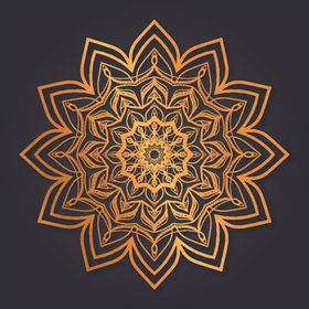 曼陀罗万花筒图案