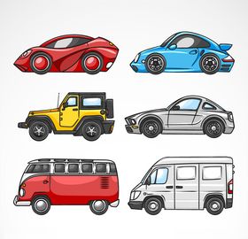 卡通汽车