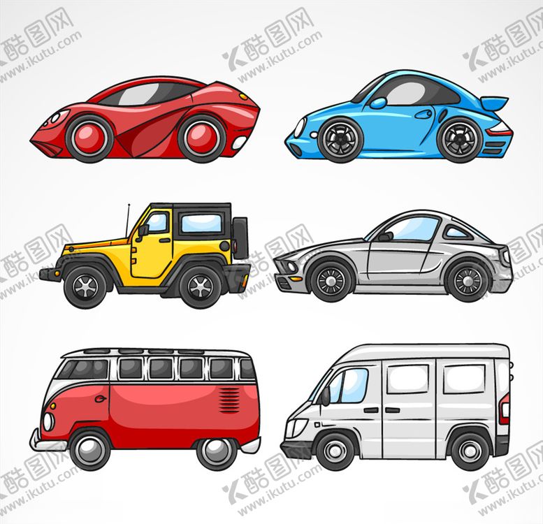 编号：72825109180746028983【酷图网】源文件下载-卡通汽车