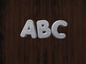 立体字样机