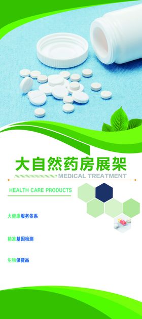 药房展架宣传