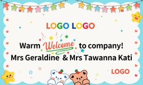 公司欢迎横幅电子屏图片背景