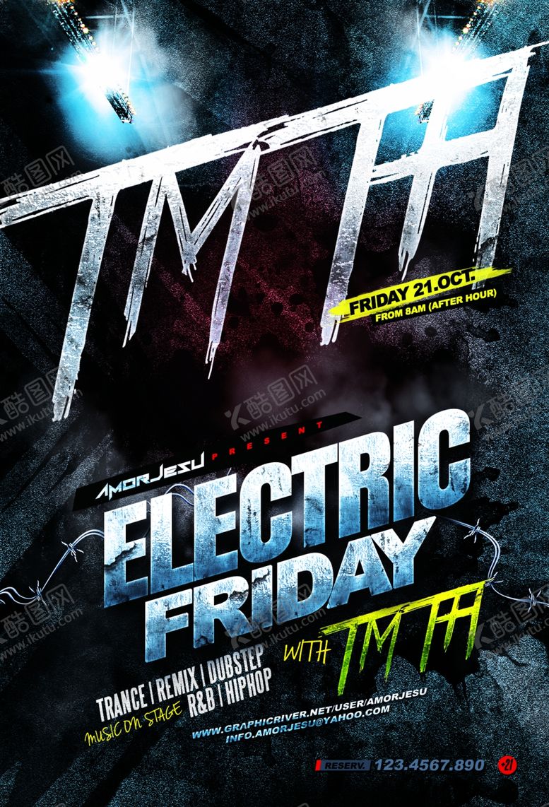 编号：51562009271934567892【酷图网】源文件下载-夜店海报