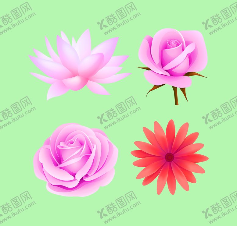 编号：60558611051620574057【酷图网】源文件下载-手绘花朵