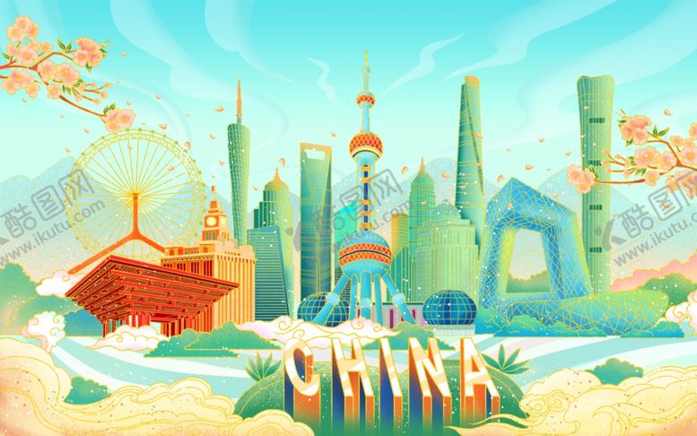 编号：52465109130656451649【酷图网】源文件下载-梦幻沙漠中的奇幻建筑景观