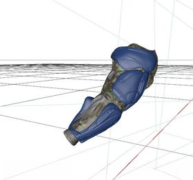 C4D模型机械手臂