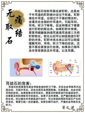 无痛取耳结石 中医养生