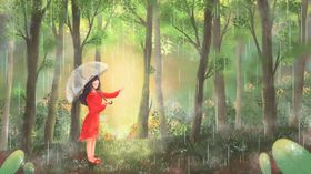森林插画