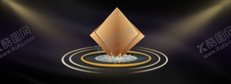 编号：97455109210749387348【酷图网】源文件下载-黑金风金融背景