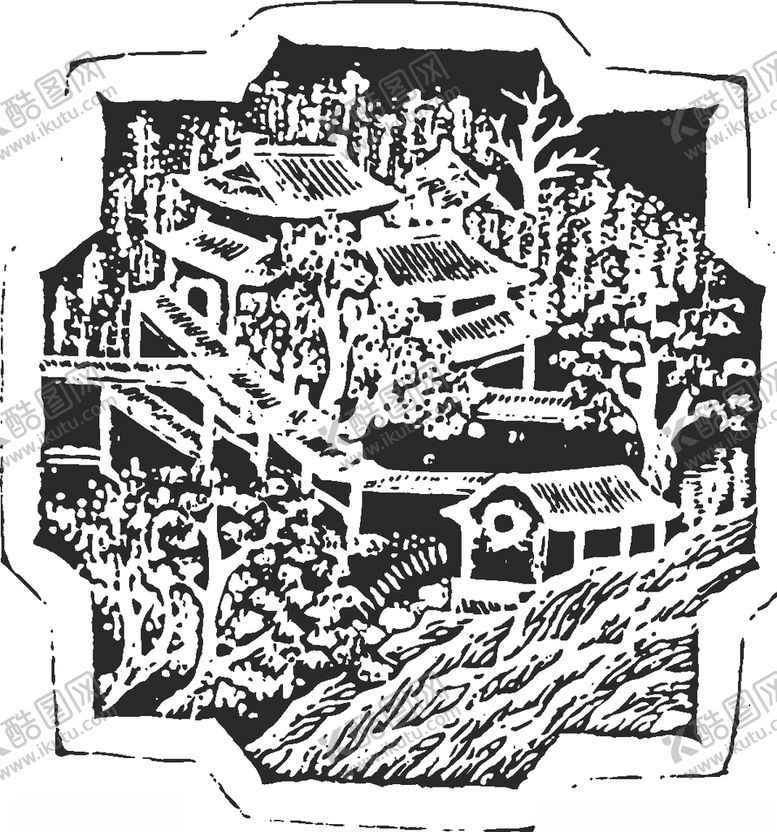 编号：73604610032119195208【酷图网】源文件下载-镂空花图案