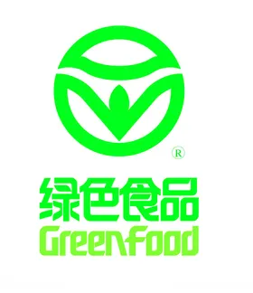 绿色食品标志矢量图