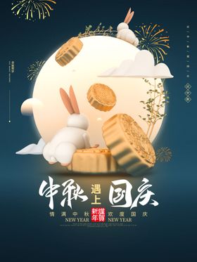 中秋国庆中秋遇到国庆