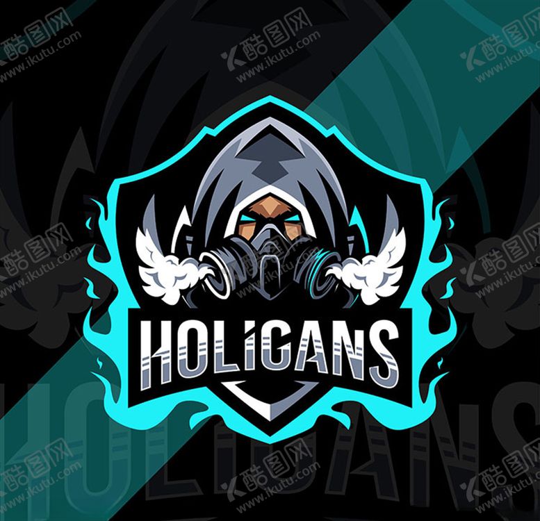 编号：77634509191430386336【酷图网】源文件下载-电竞战队LOGO