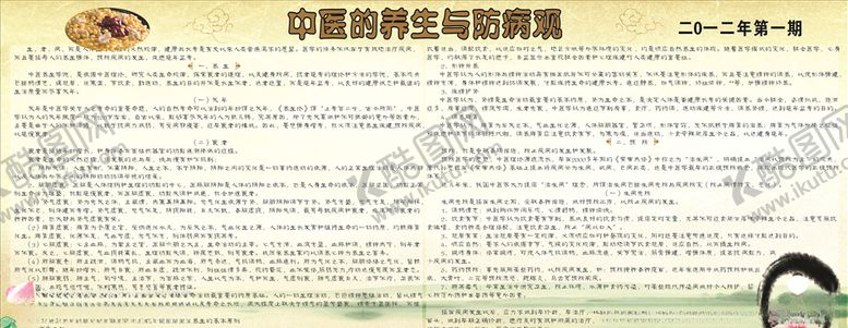 编号：33394206271025235930【酷图网】源文件下载-养身健康宣传栏