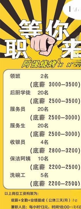 招聘展架