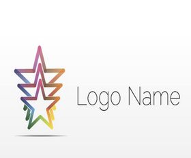 logo设计底纹黄色花纹透光大理石精美标志
