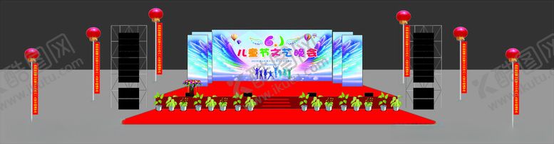 编号：72282702200750506594【酷图网】源文件下载-舞台效果图