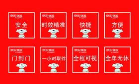 京东快递名片