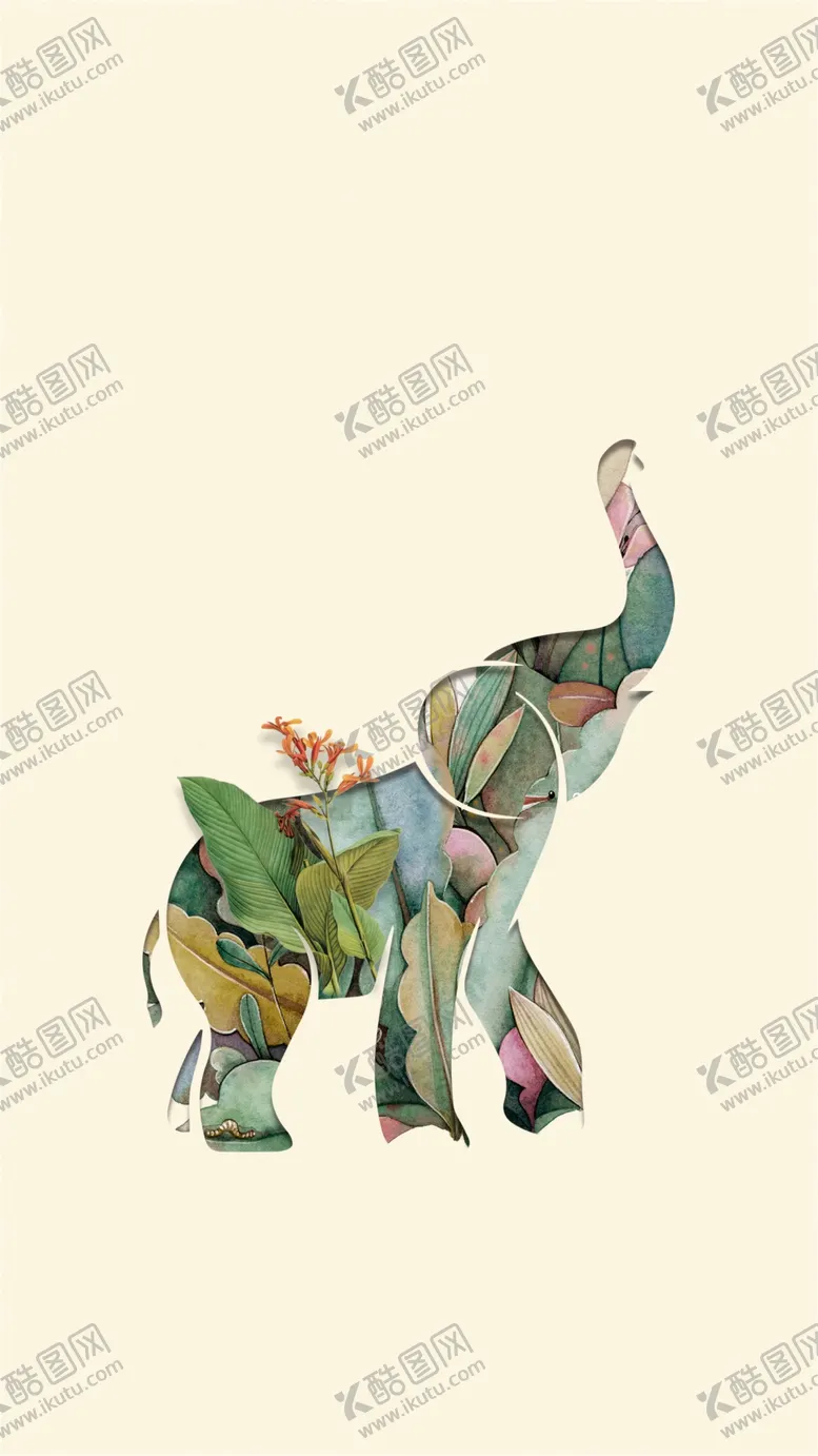 编号：61331906280500528604【酷图网】源文件下载-大象
