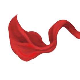 红色飘带