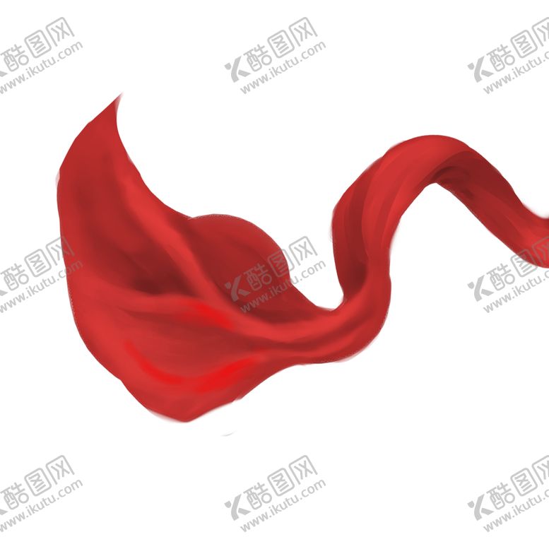 编号：95335509201741195588【酷图网】源文件下载-红色飘带