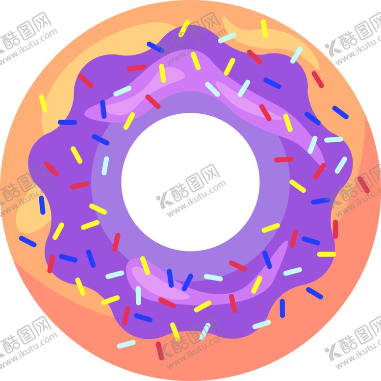 编号：52982102082027486275【酷图网】源文件下载-卡通甜甜圈
